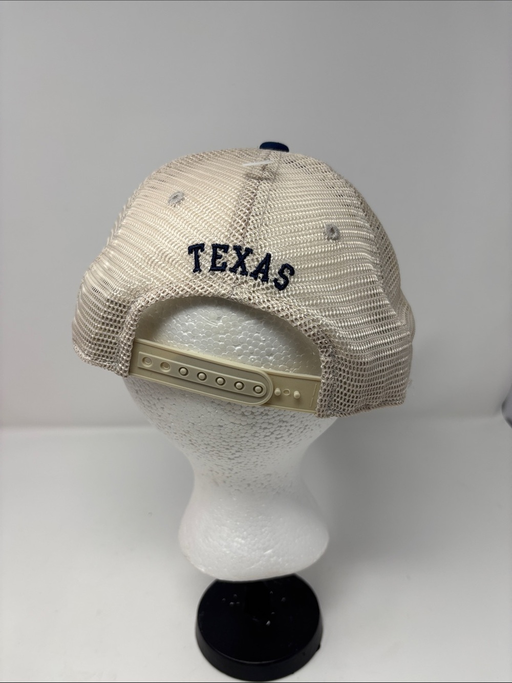 Captivating Navy Trucker Hat with Texas Patch - Picture 3 of 7